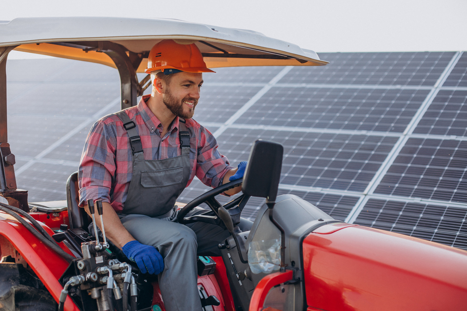 sistema solar para propriedade rural