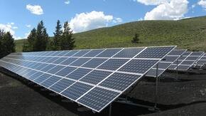 construção de energia solar